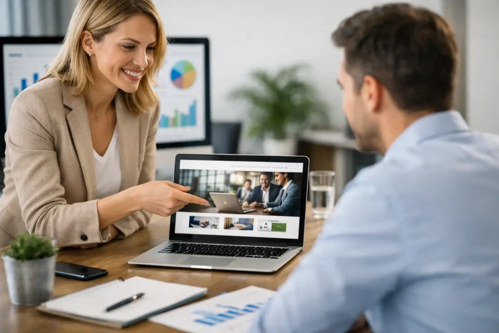 Cómo crear página empresarial que sí venda