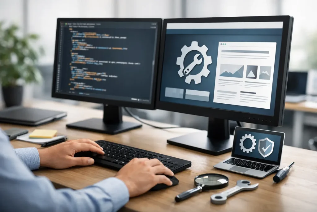 Mantenimiento web para empresas: qué incluye