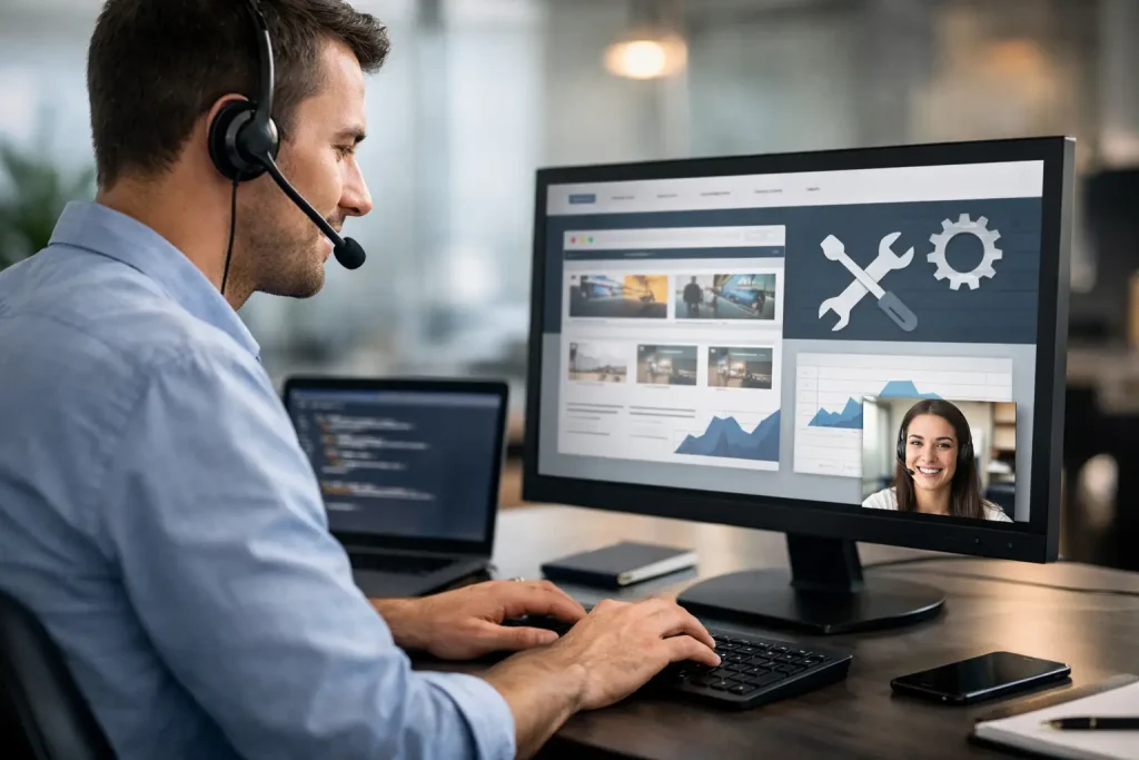 Soporte técnico para página web que sí resuelve